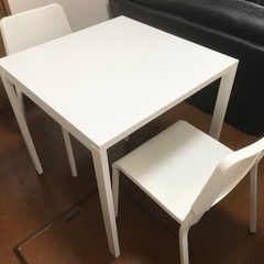 IKEA テーブル・イス　27.29.30日引渡し可能な方！