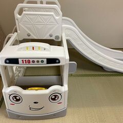 【5/22AM引取限定】子供用バス滑り台