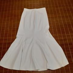 白マーメイドスカート