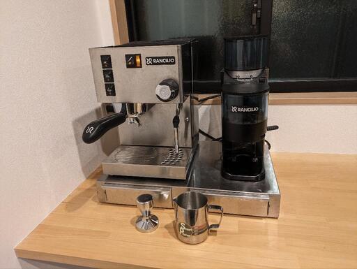 配送込みRANCILIO SILVIA ROCKY シルビア　エスプレッソマシン