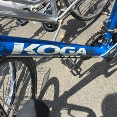 KOGA シクロクロスバイク 自転車 ロードバイク KOGA CROSS RACER 青