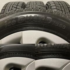 【YOKOHAMA ice GUARD iG60 185/60R15】スタッドレス【TOYOTA 170系 シエンタ 純正ホイール 15インチ 4本 5.5J5HPCD100+39】20年製(MTM340)クレジットカード QRコード決済可能