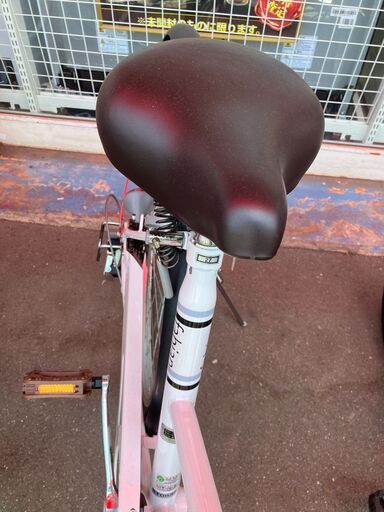 fabian 27インチ クロスバイク 白系 ホワイト No.797○ ※現金