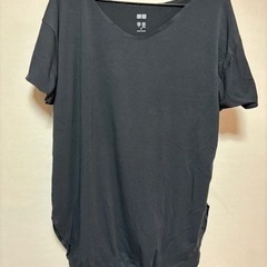 ユニクロ エアリズム 黒Tシャツ Mサイズ