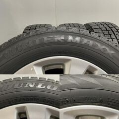【DUNLOP WM02 215/60R16】スタッドレス【HONDA Modulo ヴェゼル モデューロ 純正ホイール 16インチ 7J5HPCD114.3+55】バリ溝　(MTN366)クレジットカード QRコード決済可能 DUNLOP WM02 215/60R16】スタッドレス【HONDA Modulo ヴェゼル