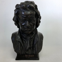 ベートーヴェン 胸像 ブロンズ調 置物　オブジェ