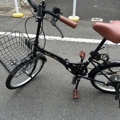 【ネット決済】20インチ 自転車 折りたたみ自転車
