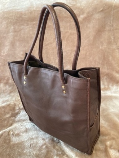 格安ソメスサドルsomes saddleトートバッグ バックbagかばんカバン鞄 レザー 本革 ブラウン ショルダーバッグ