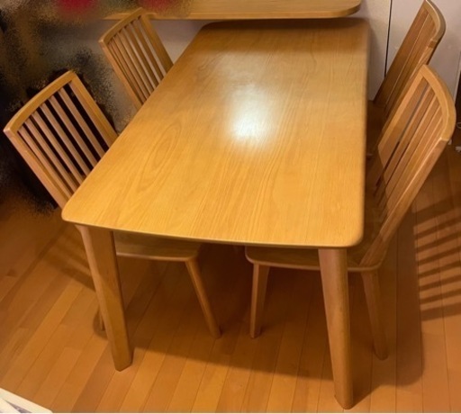 浜本工芸　家具 北欧　ダイニング5点セット