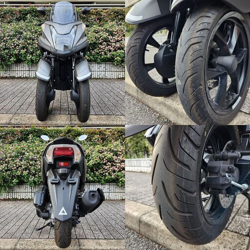 普通免許仕様もOK】新型トリシティ125 SEK1J 1166km KEYフリー