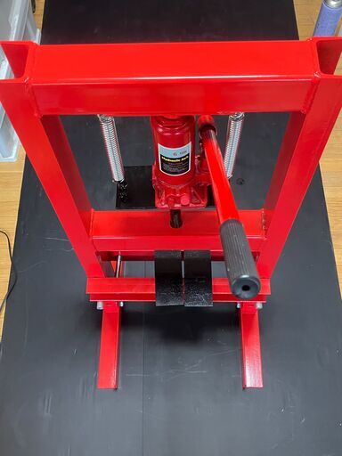 手動式 6t 6トン ショッププレス 油圧プレス【大阪府河内長野市引き取り限定】