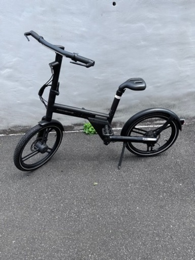 HONBIKE ホンバイク 電動アシスト自転車 距離700km未満 ミニベロ 折りたたみ自転車 ディスク式 自転車 36V 黒色