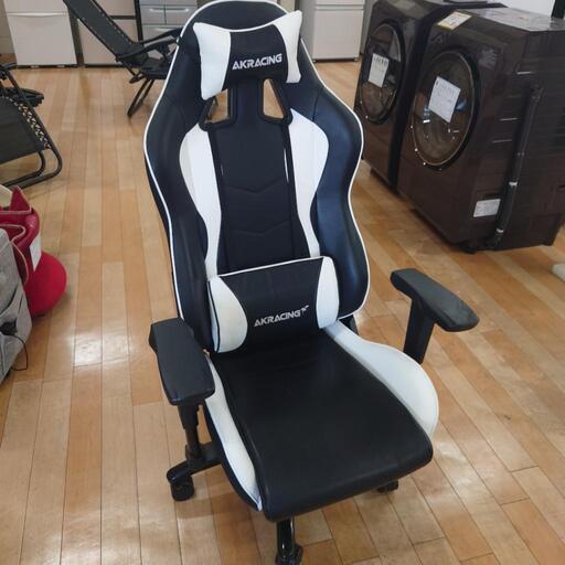 AKRACING ゲーミングチェア  ブラック×ホワイト ★ 名古屋市 瑞穂区 リサイクルショップ ♻ こぶつ屋