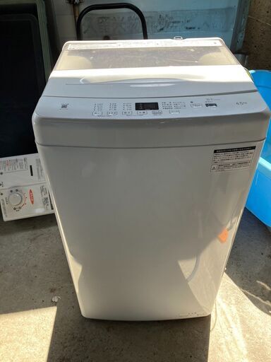 ☆ジモティー割有☆ ハイアール 4．5K洗濯機 JW-U45A 2022年製