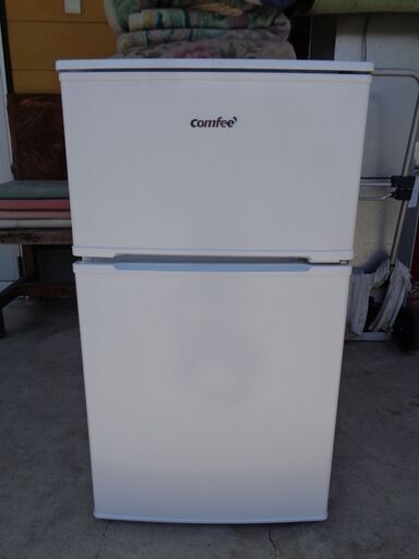 中古美品！　comfee' コンフィー　90L 2ドア 冷凍冷蔵庫　RCT90WH/E　2023年製