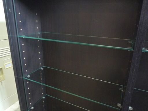 不二貿易 ガラス コレクションケース ロータイプ 幅90cm 飾り棚