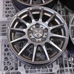 青森発】A-TECH SCHNEIDER 14x4.5J OFF+45 PCD100-4H ハブ77 4本 【