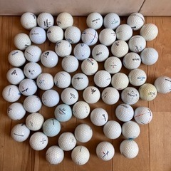 60個以上 ゴルフボール ロストボール 練習用ボール