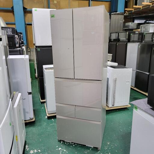 6145‼️配送設置は無料‼️最新2021年製✨東芝 462L 6ドア 冷蔵庫  摘み立て野菜室 自動製氷付き