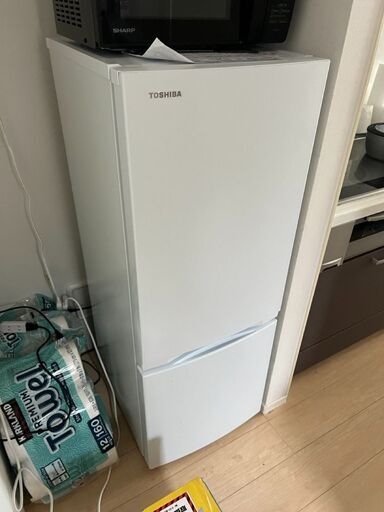 【美品】TOSHIBA 冷蔵庫 GR-U15BS 153L 2023年製