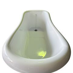 猫足バスタブ 置き型 置き型 お風呂 浴槽 猫脚 浴室 ヨーロピアン アンティーク 洋風 おしゃれ かわいい 白 ホワイト リフォーム DIY FRP製 幅150cm 