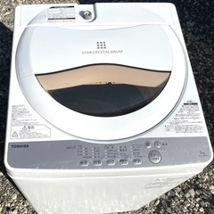 動作OK【TOSHIBA/東芝】電気洗濯機 AW-5G8 202...
