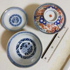 骨董 伊万里焼 蓋付き茶椀 5客セット