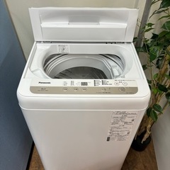 I466 🌈 Panasonic 洗濯機 （5.0㎏） ⭐ 動作確認済 ⭐ クリーニング済