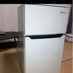 2ドア冷凍冷蔵庫HISENSE HR-B95A WHITE