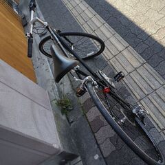 美品☆[SPEED WORD]POWERFUL(パワフル)700c クロスバイク 6speed/ブラック