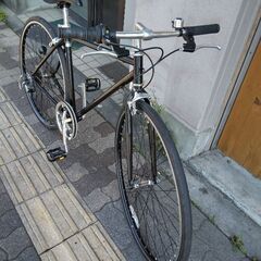 美品☆[SPEED WORD]POWERFUL(パワフル)700c クロスバイク 6speed/ブラック