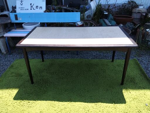 昭和レトロ ダイニングテーブル レトロ家具　/TJ-1817 2F北