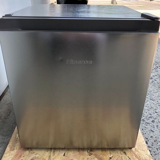 Hisense　ハイセンス  HR-A45S　右開き　45L　1ドア冷蔵庫　シルバー　2023年製