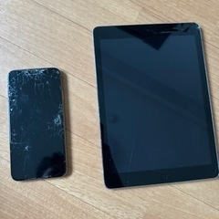 iPadとiPhone X MAX