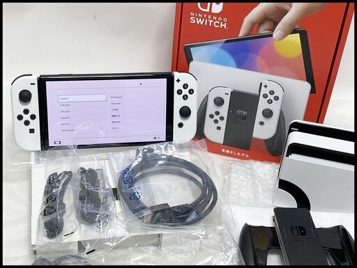 美品 ニンテンドースイッチ 有機ELモデル ホワイト 本体 Nintendo Switch