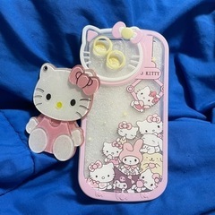 【新品】iPhone15ケース キティ