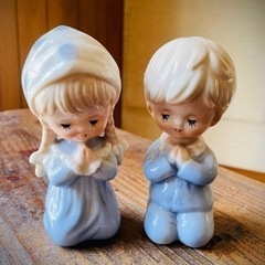 陶器のお人形 〈祈り〉