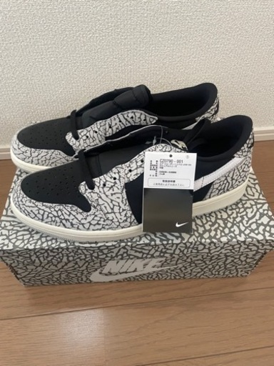 NIKE ダンク　ブラックセメント29cm