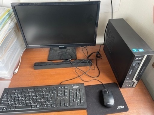 パソコン　デスクトップパソコンacer