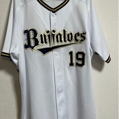 山岡泰輔選手 サイン入り野球 ユニフォーム