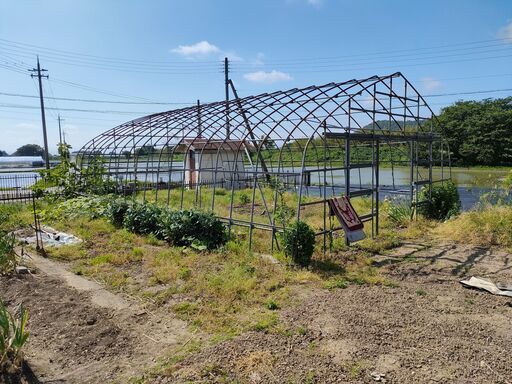ビニールハウス　農業ハウス　6ｍ×8.6ｍ