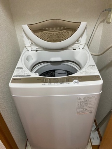 値交渉歓迎(2021年製)東芝 TOSHIBA 洗濯機 型番:AW-5GA 5kg