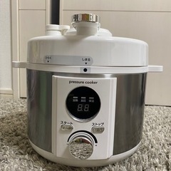 新品未使用 電気圧力鍋 pressure cooker　家電 キ...