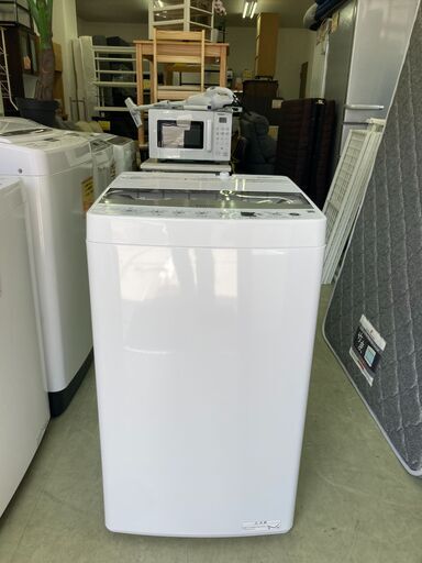 【リサイクルショップ　ピカソ　小松原】【美品】★分解洗浄済み★2023年製 ハイアール Haier 5.5kg 全自動洗濯機 JW-HS55C★5548★