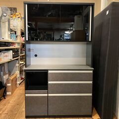 松田家具 レンジボード・食器棚（W120）