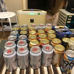 ビール、焼酎49缶