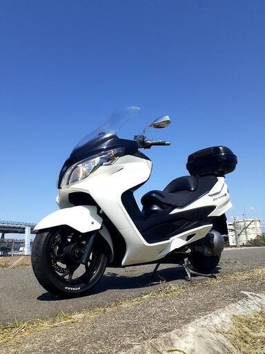 スカイウェイブ　CJ46 ナビ、ロングスクリーン付き　自賠責あり