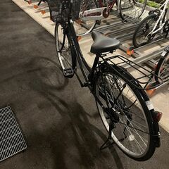 【ネット決済】自転車（黒）