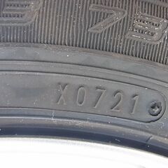 軽自動車用　ダンロップ　タイヤ・ホイールセット　155・65・R13　2021年製