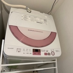 シャープ　洗濯機　6kg